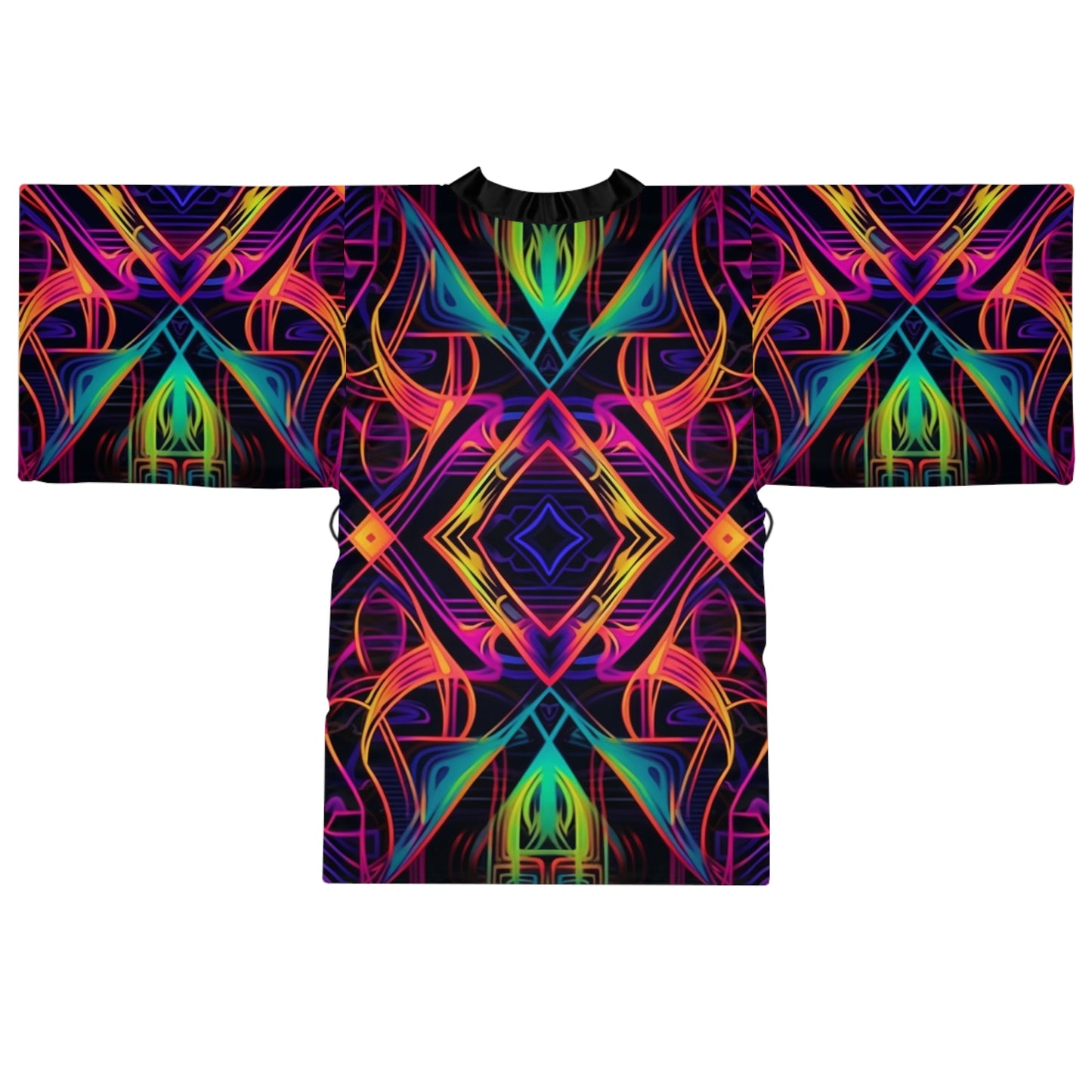Neon Psychofield Long Sleeve Trip Robe
