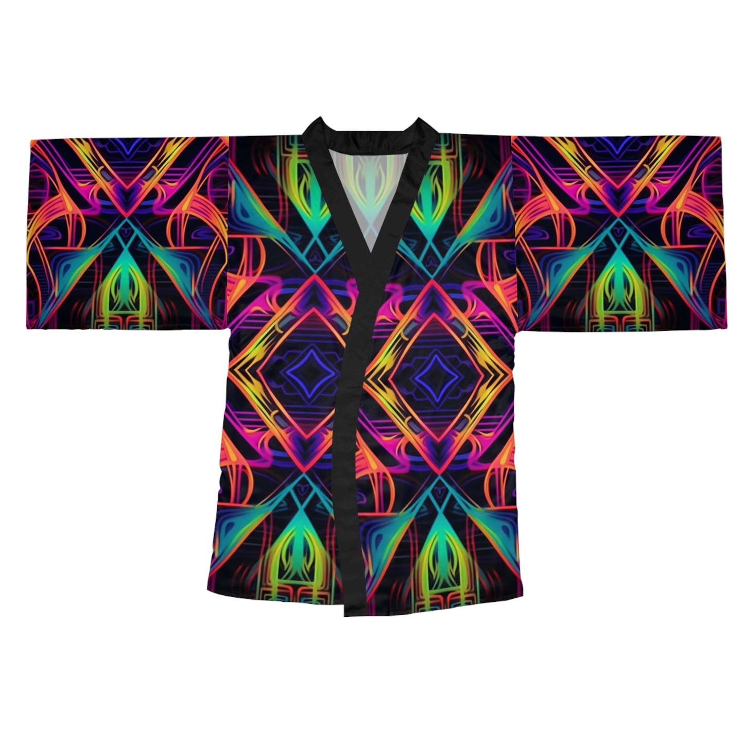 Neon Psychofield Long Sleeve Trip Robe