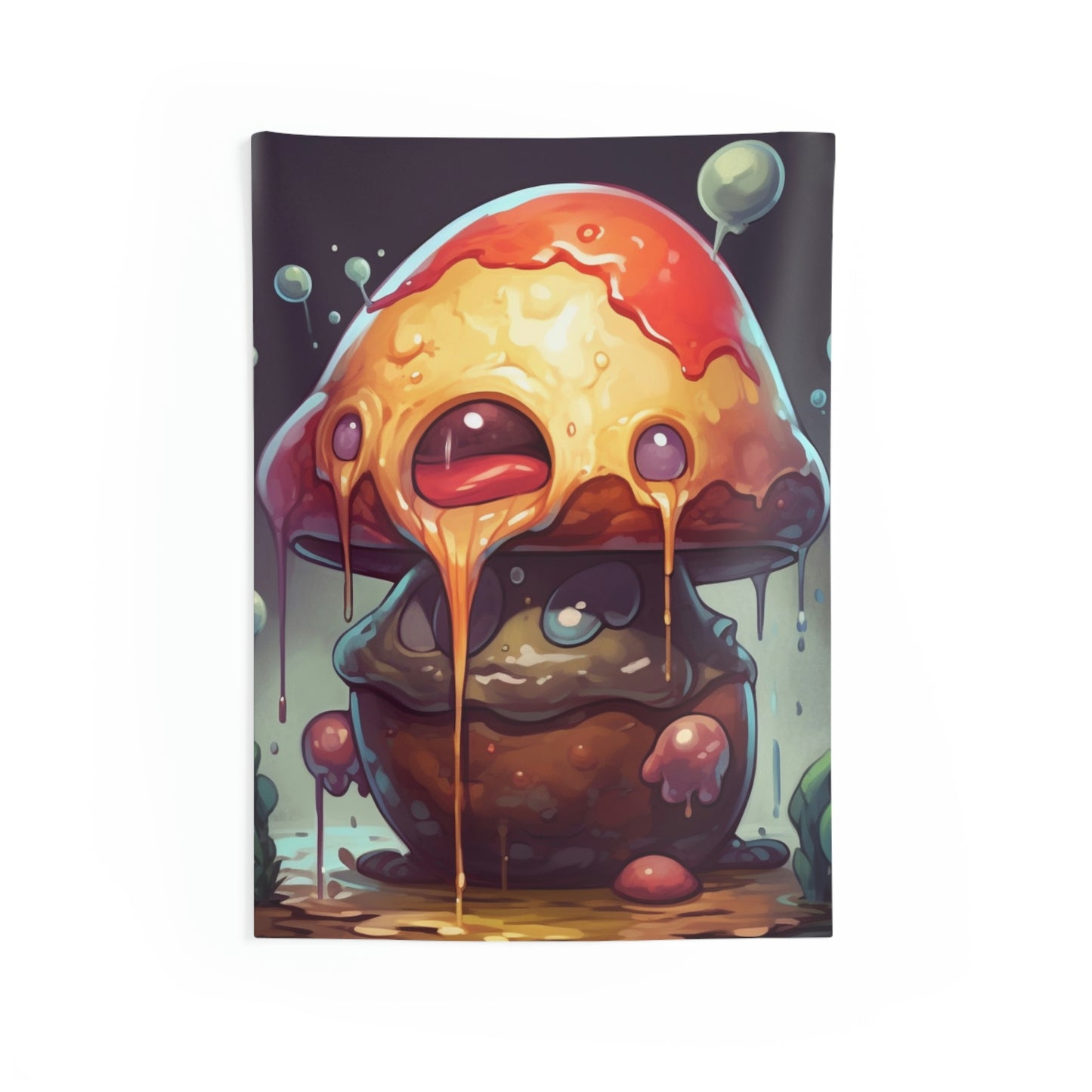 Dripsy Mushroom Indoor Wall Tapestries