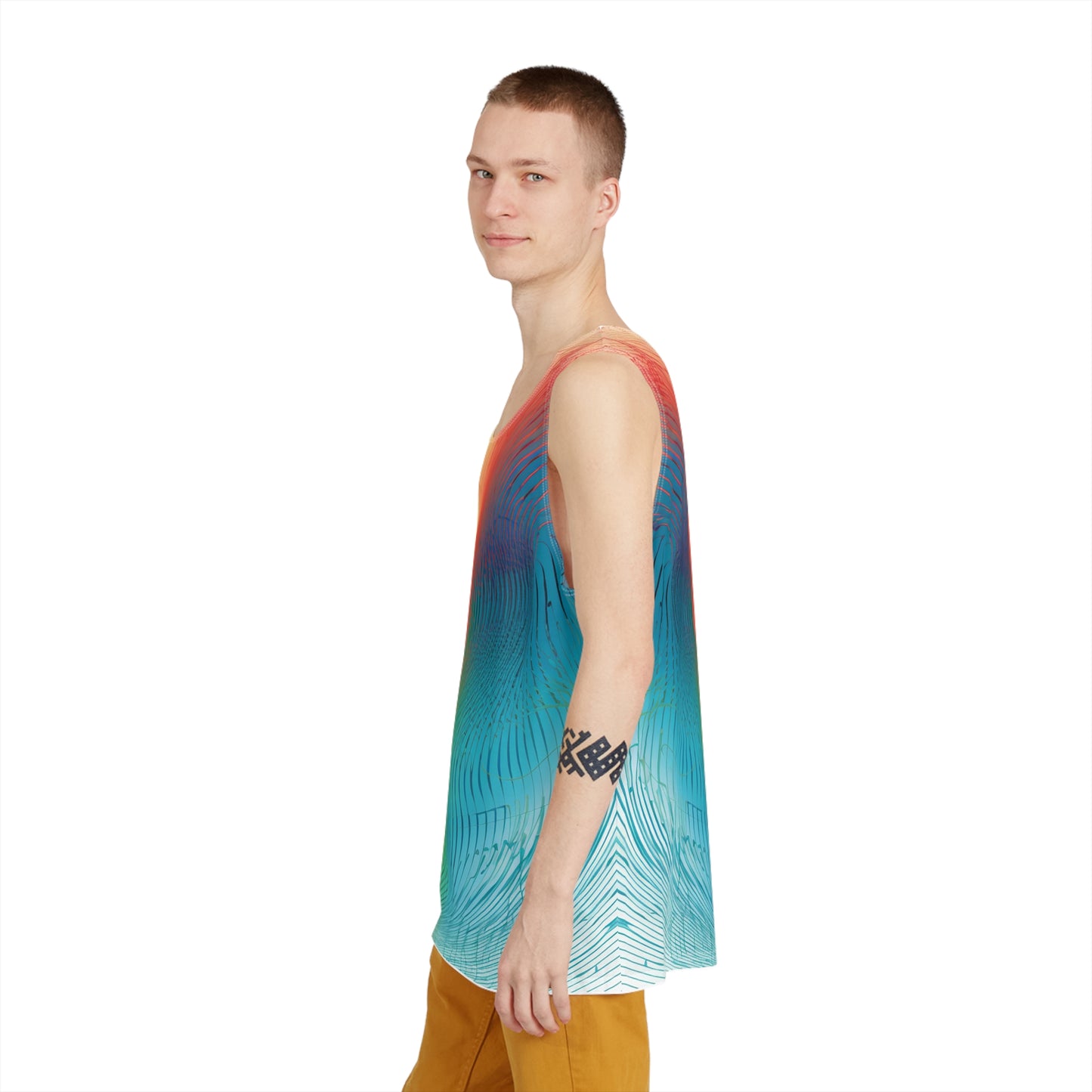 Tanktopography Men's Tank