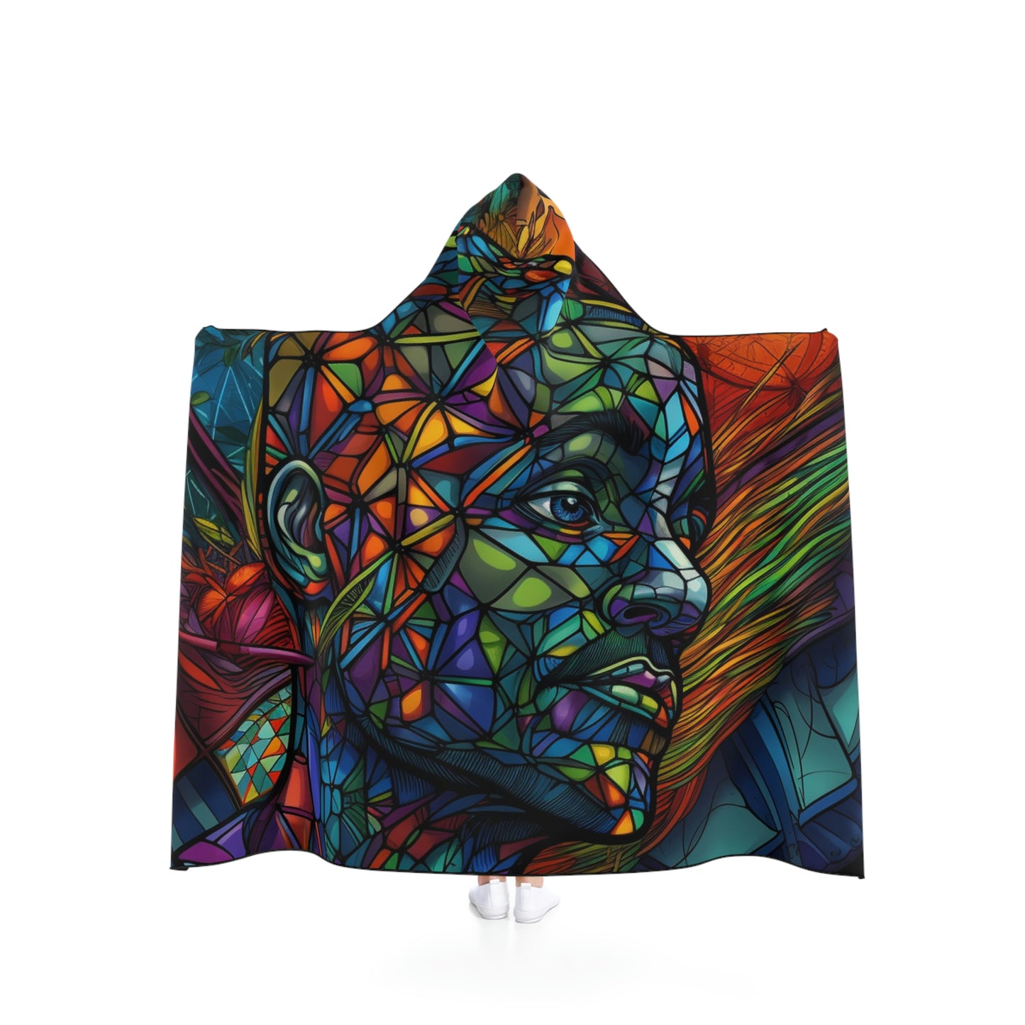 Hueman Hooded Blanket Cape