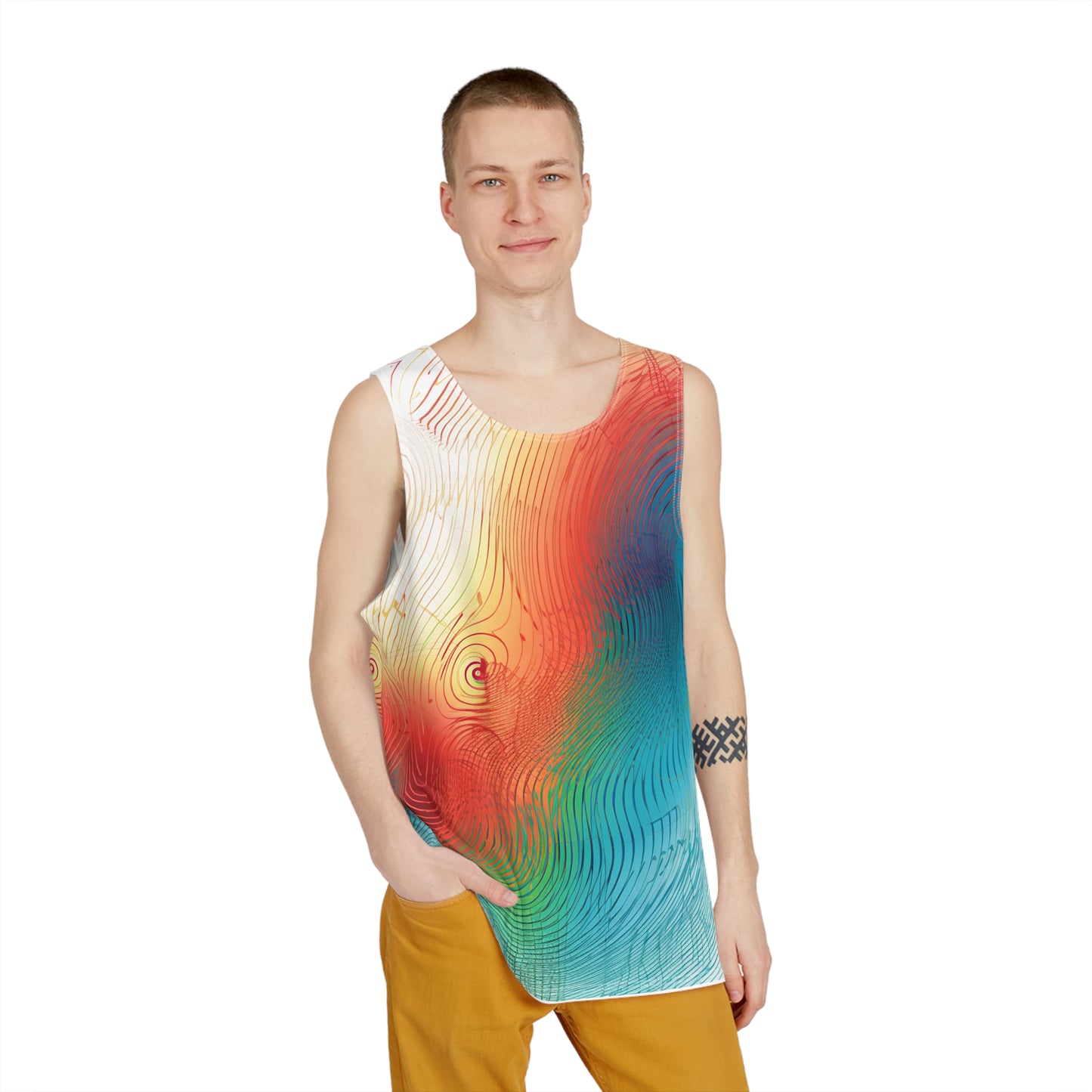 Tanktopography Men's Tank