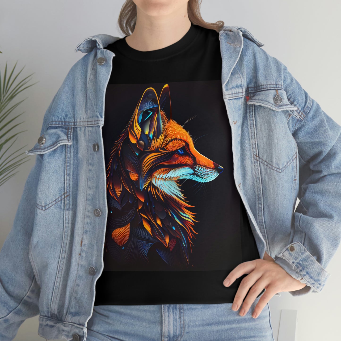 Mystical Fox Unisex Heavy Cotton Tee
