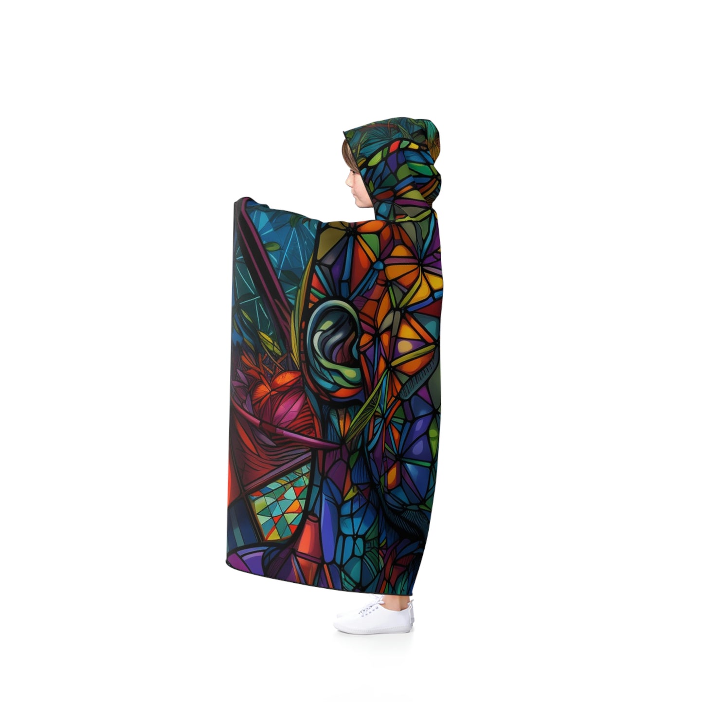 Hueman Hooded Blanket Cape