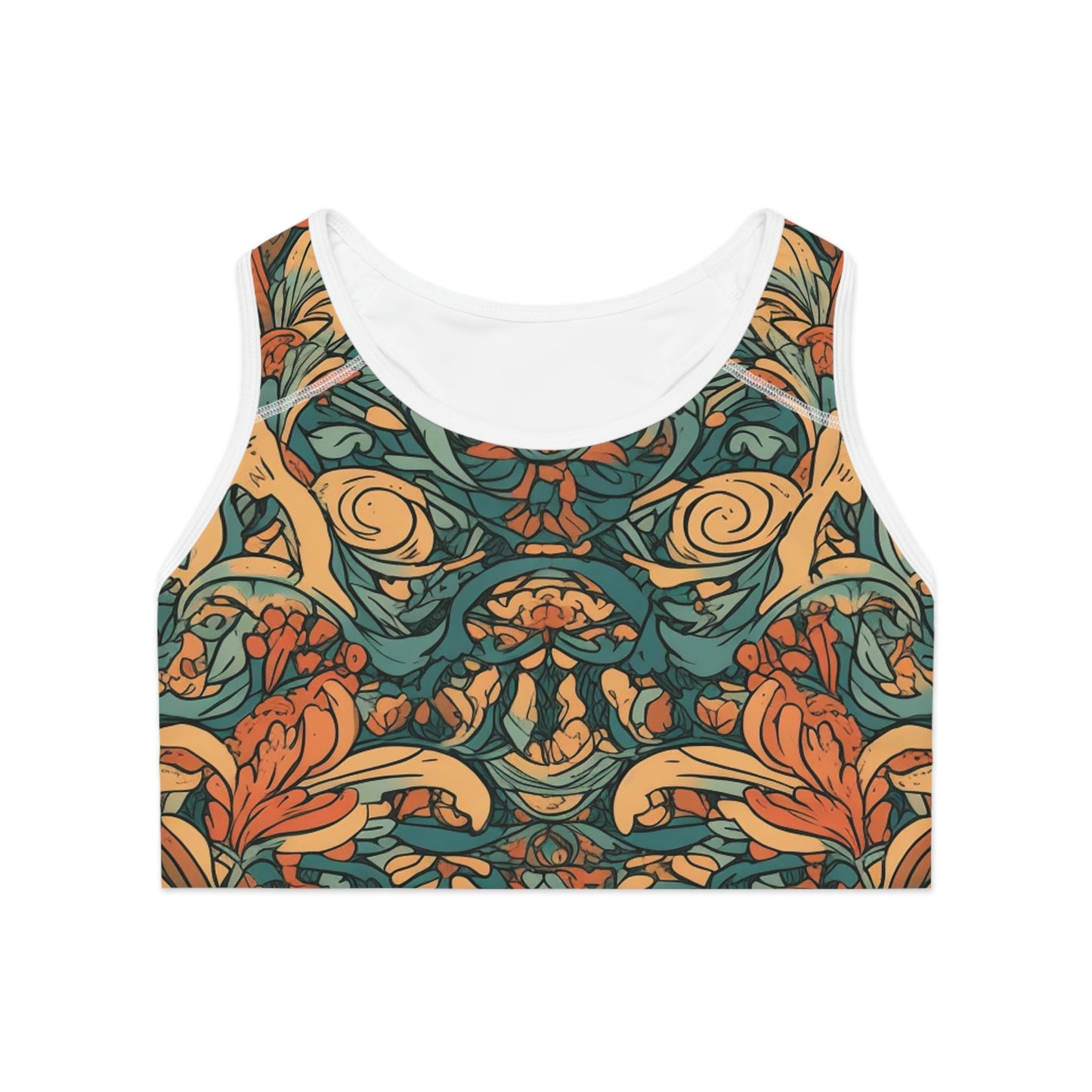 Melodia Floral Sports Bra