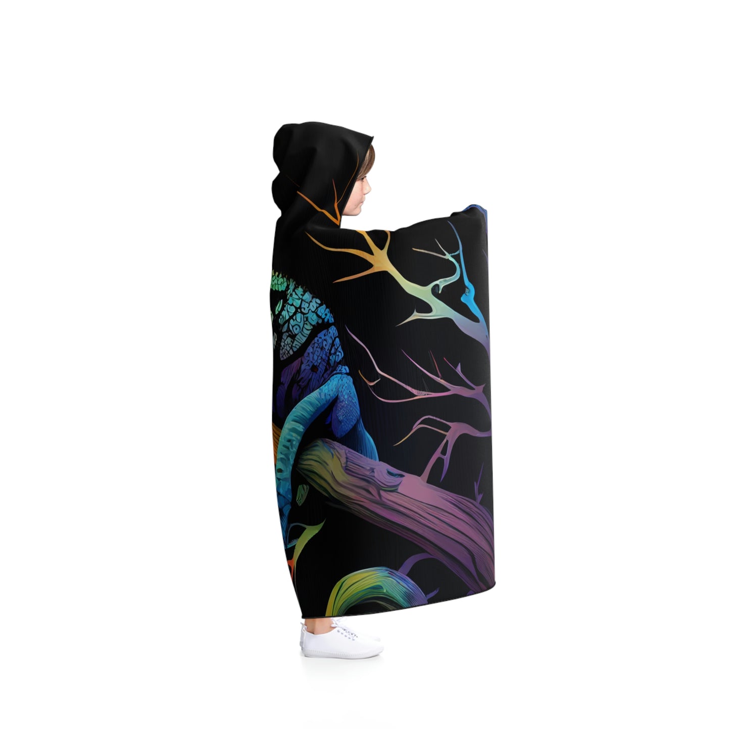 Chameleon Hooded Blanket