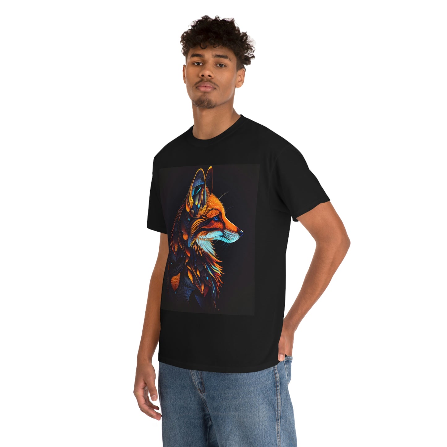 Mystical Fox Unisex Heavy Cotton Tee