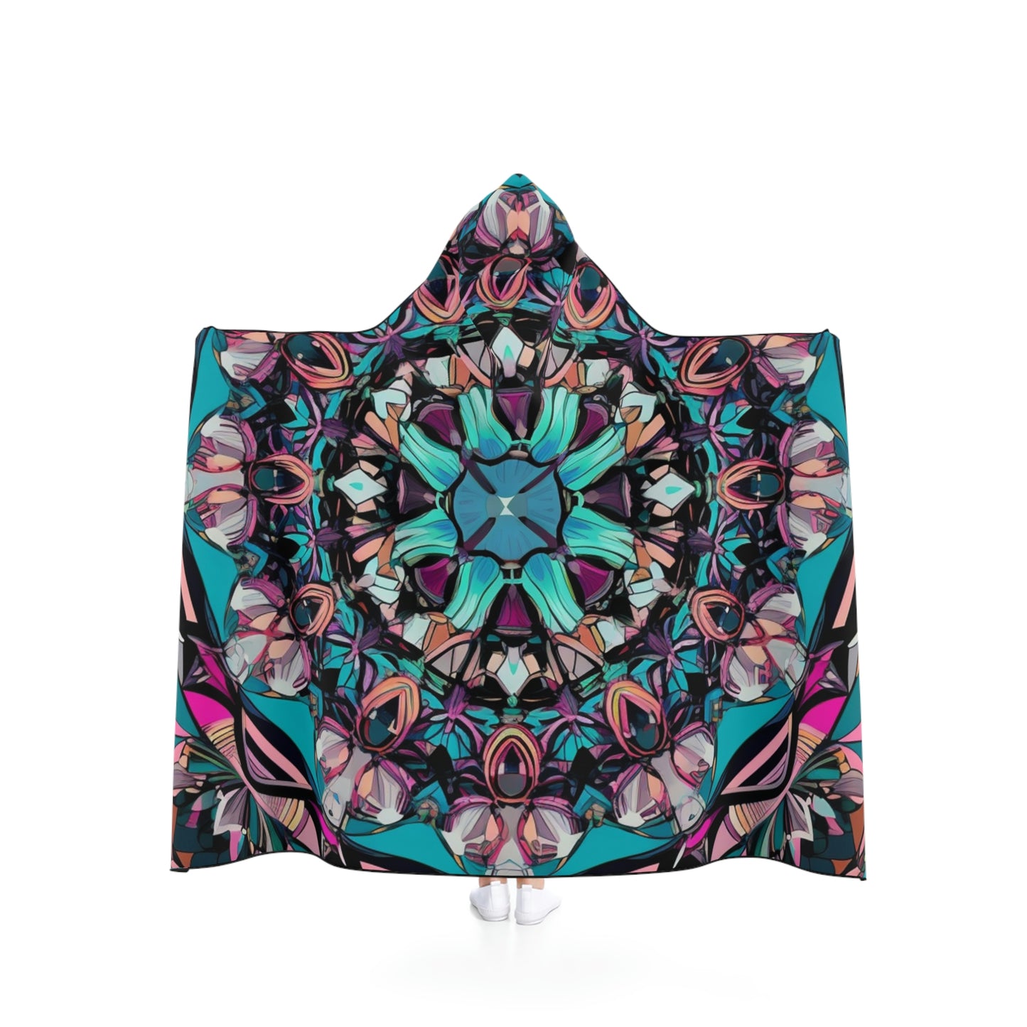 Kaleidoscope ET Hooded Trip Blanket