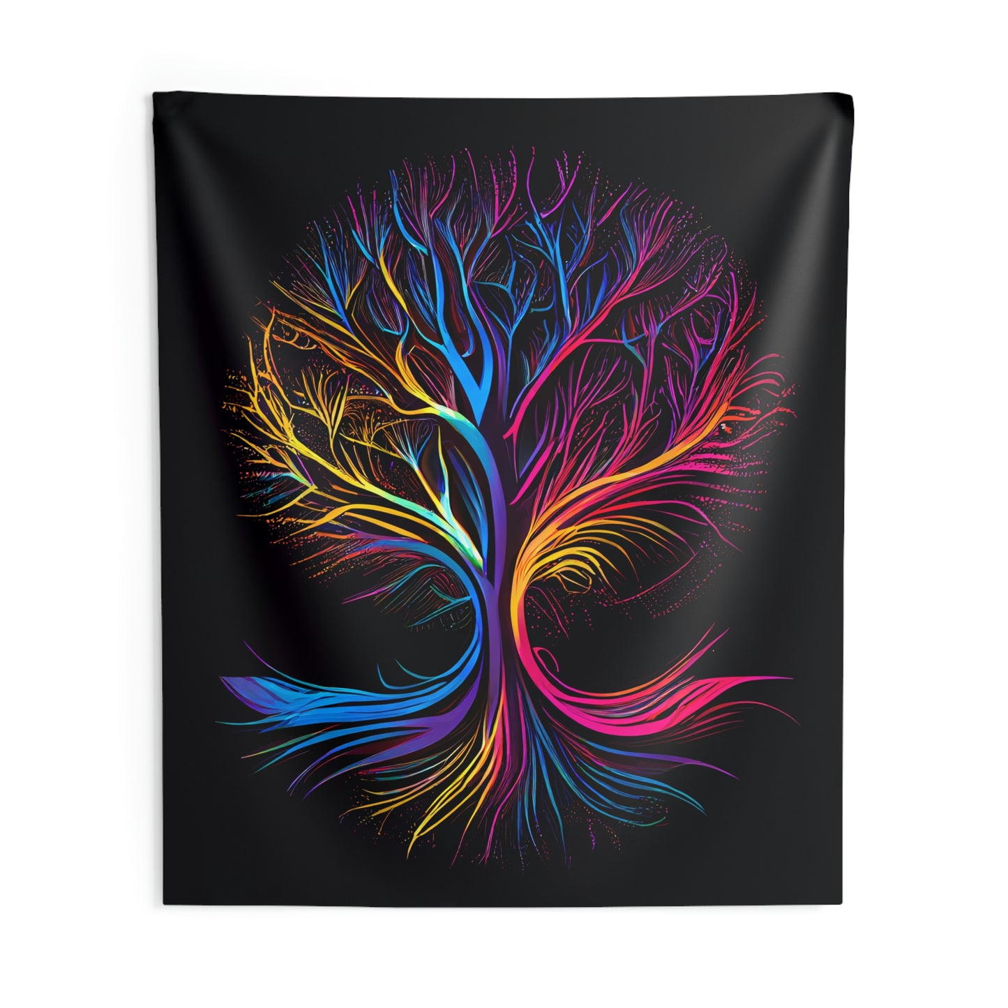 Technicolor Tree of Life - Indoor Wall Tapestry