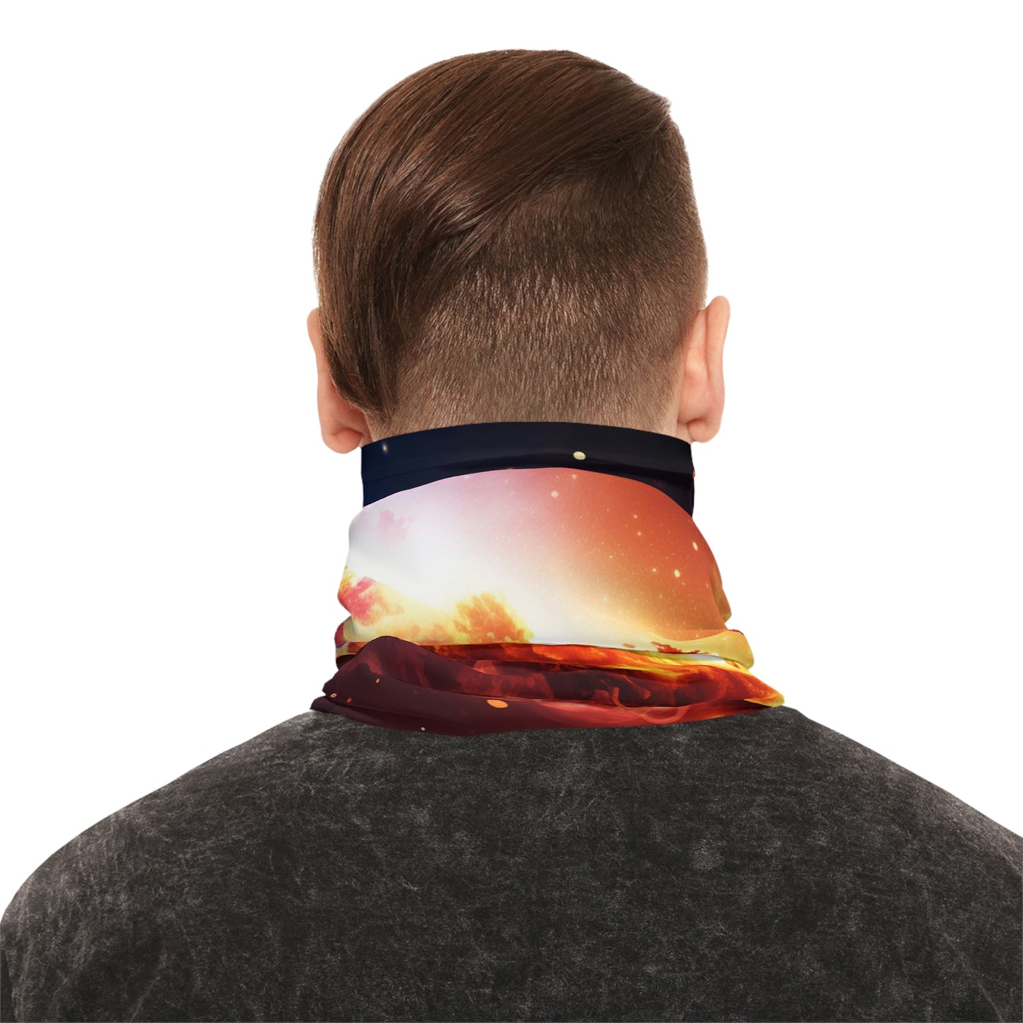Fire Galaxy Lightweight Neck Gaiter