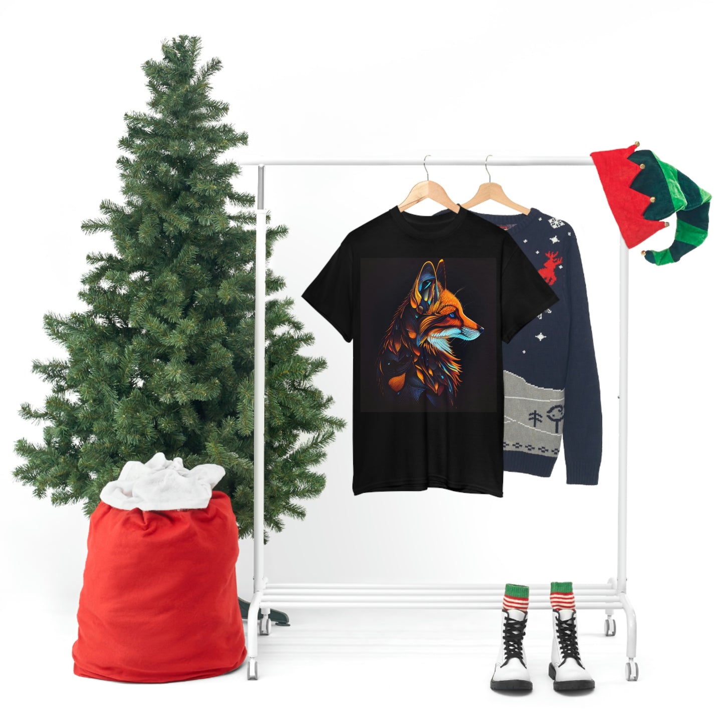 Mystical Fox Unisex Heavy Cotton Tee