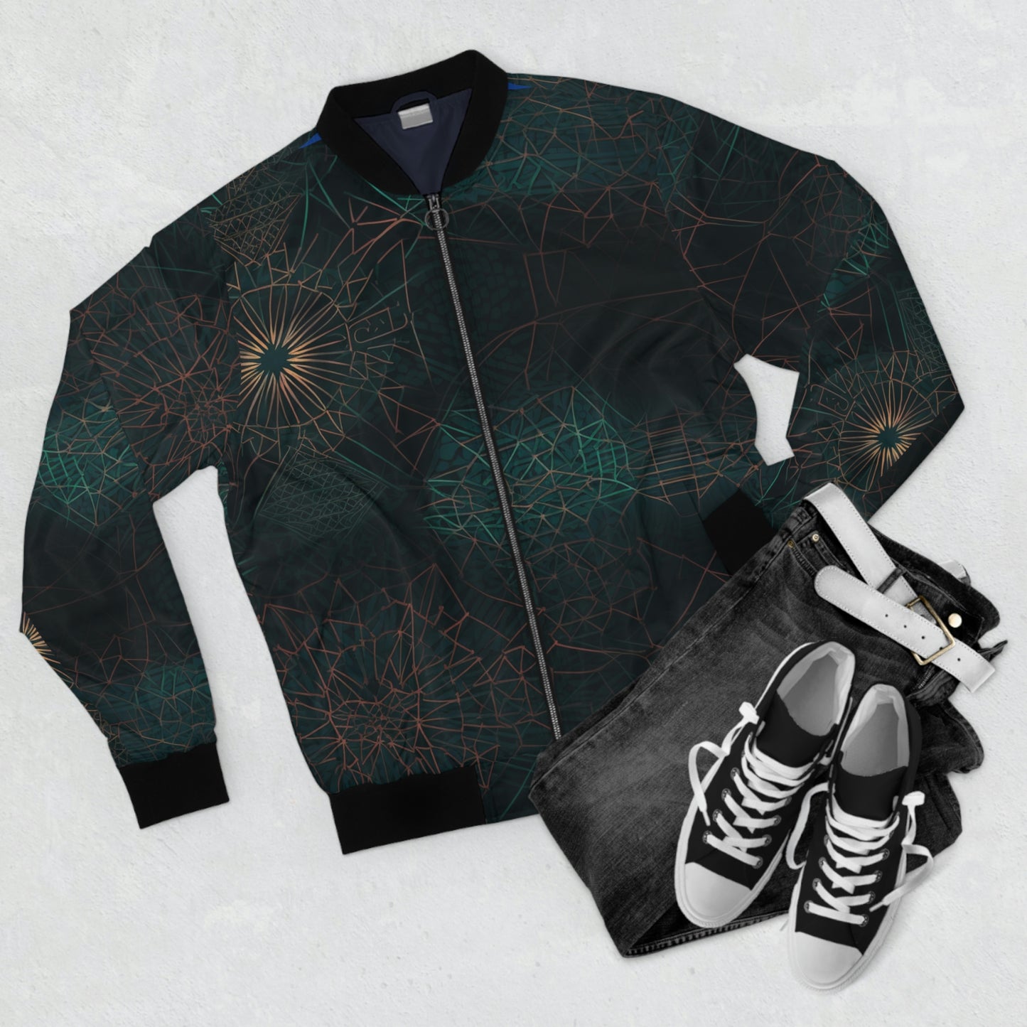 Subtlemetrical Men's Bomber Jacket