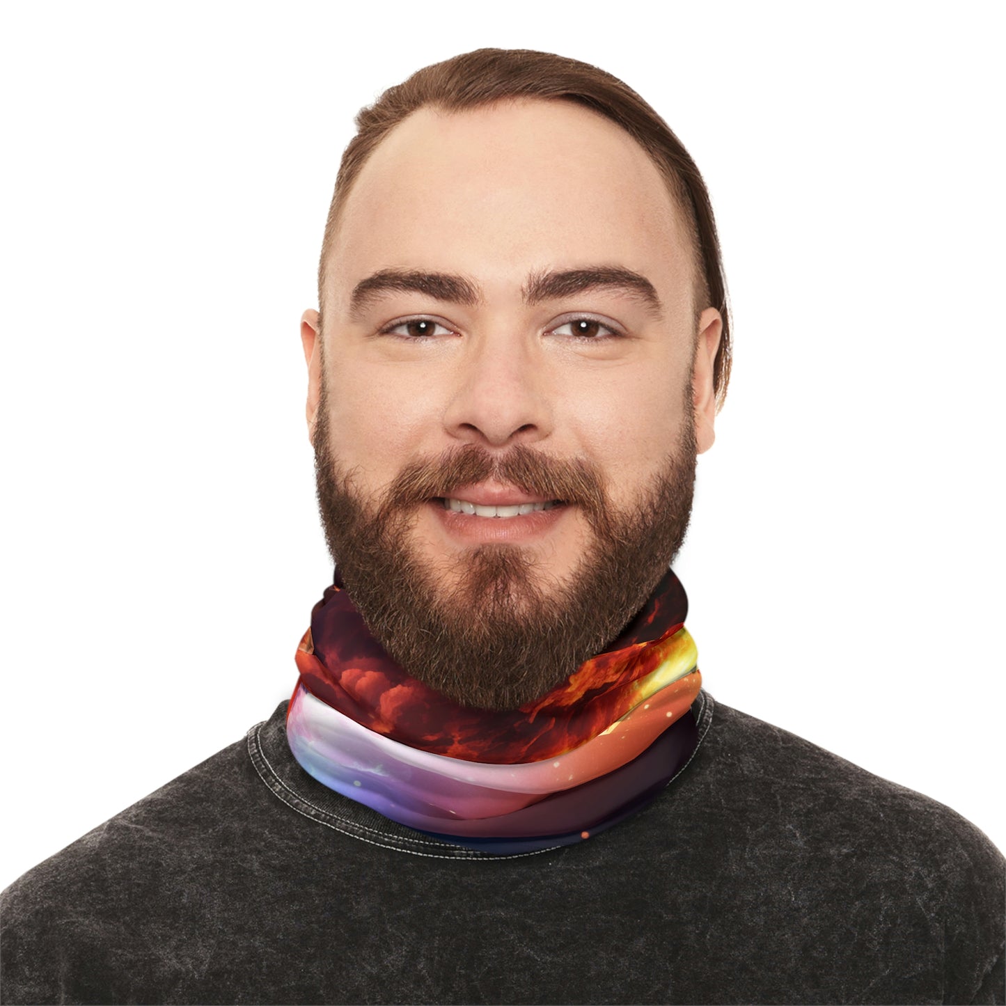 Fire Galaxy Lightweight Neck Gaiter