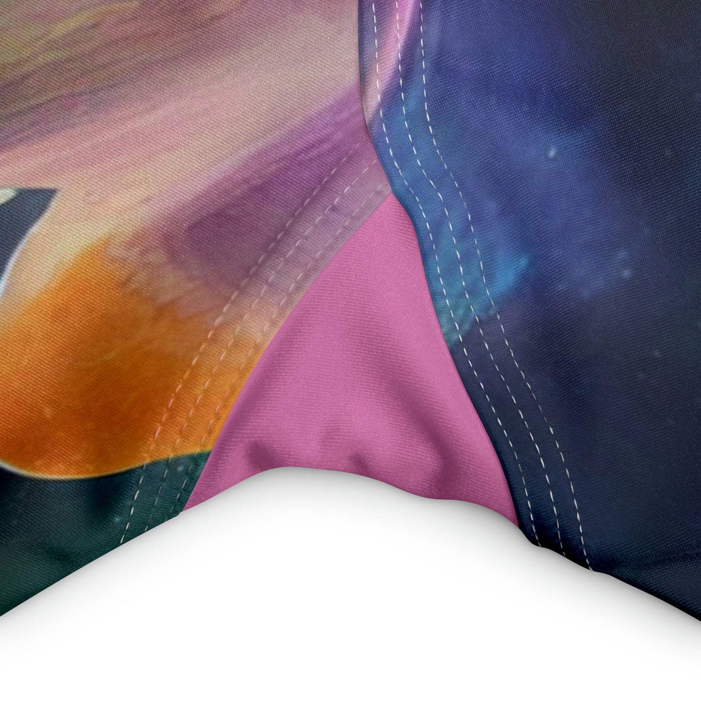 Fairy Swirl High Waist Cropped Cut Yoga Lounge Capri Festival Leggings