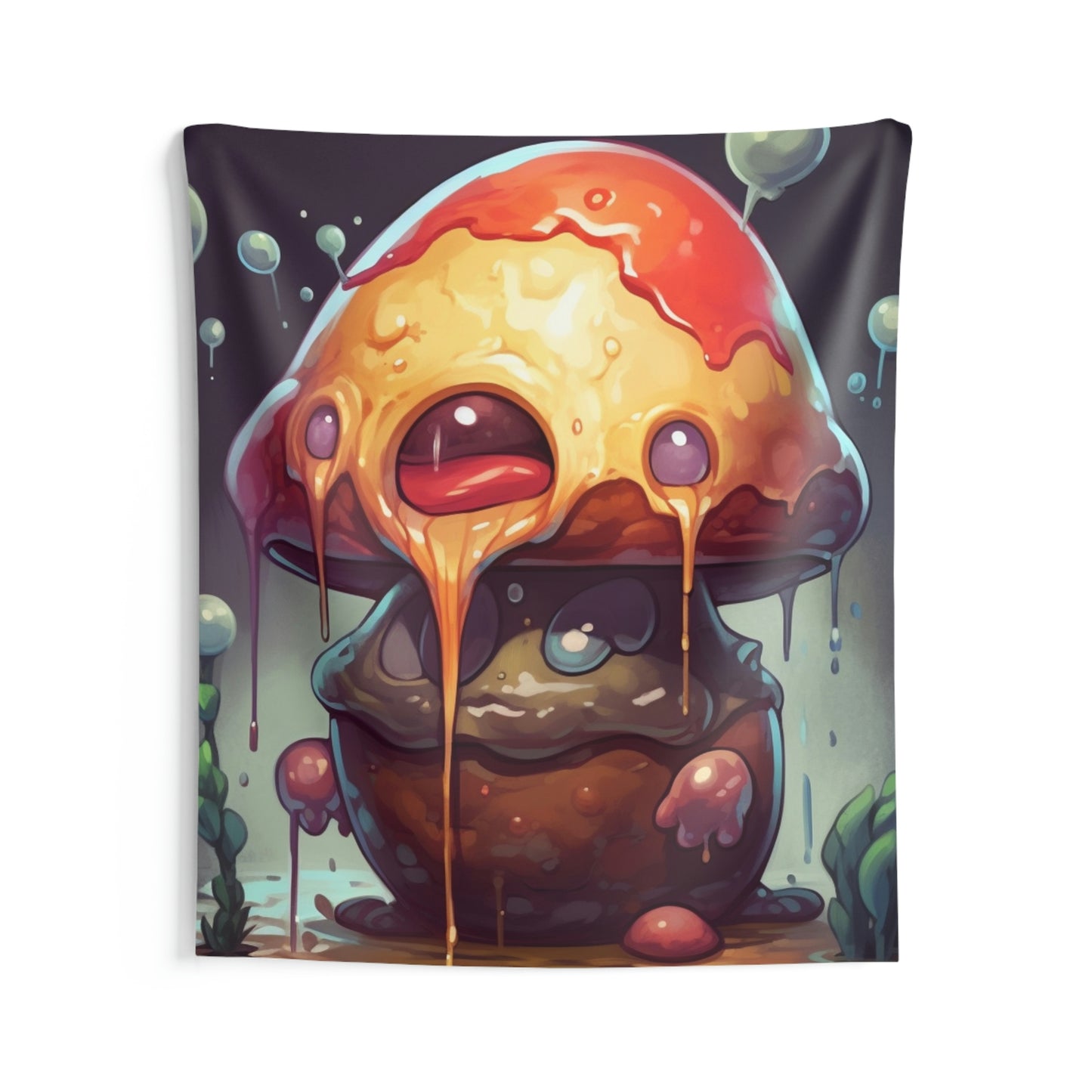 Dripsy Mushroom Indoor Wall Tapestries