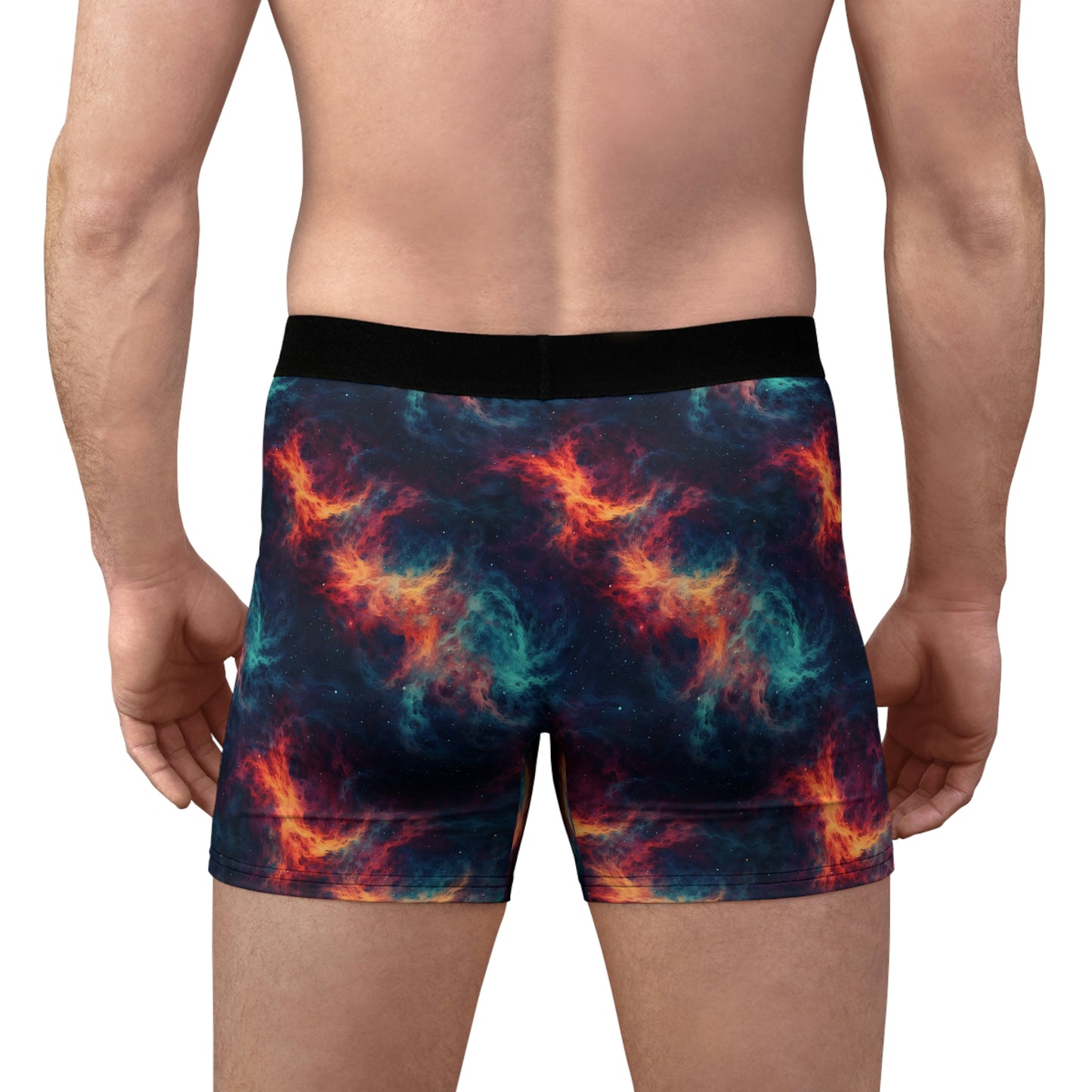 Fire Galaxy Men's Trippy Boxer Briefs