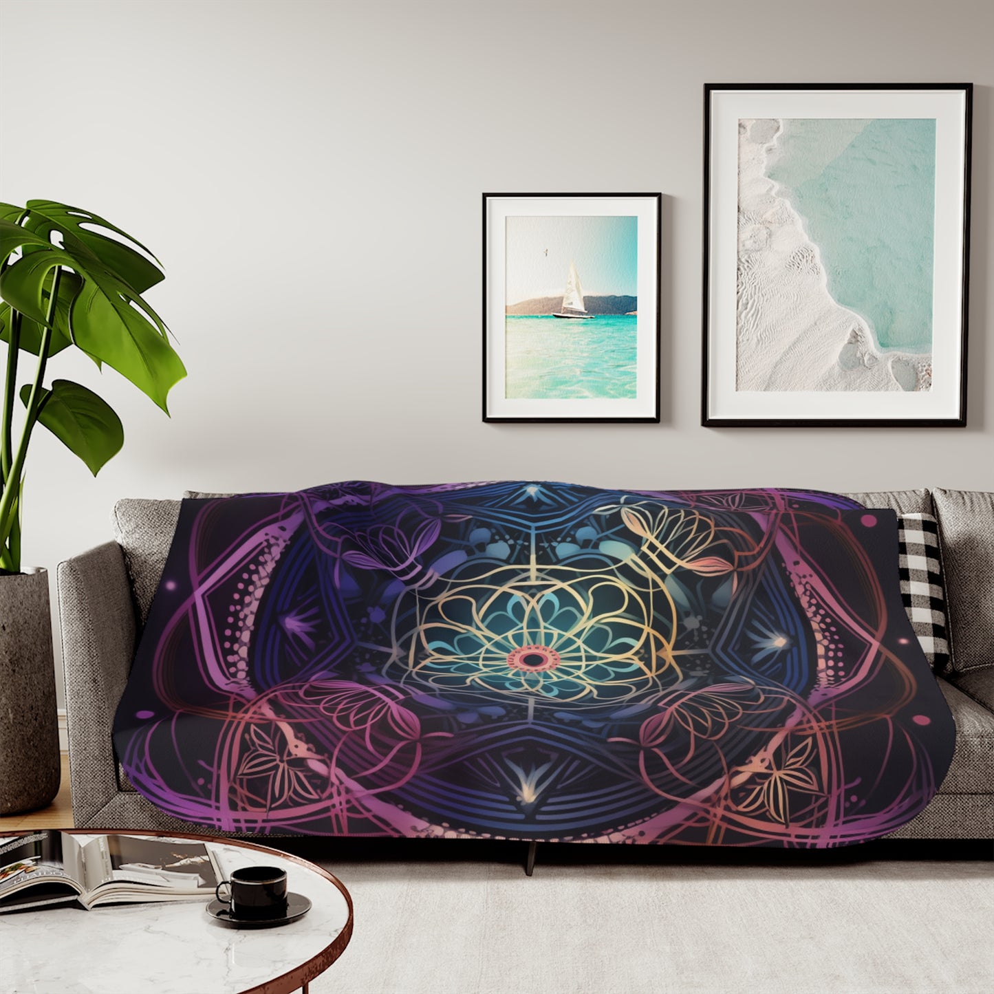 Hallowed Sherpa Trip Blanket