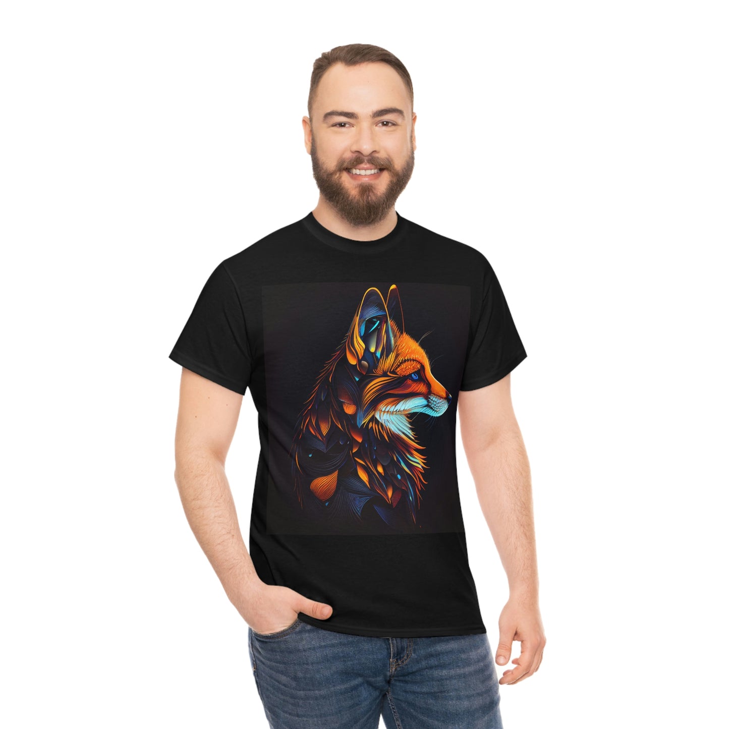 Mystical Fox Unisex Heavy Cotton Tee
