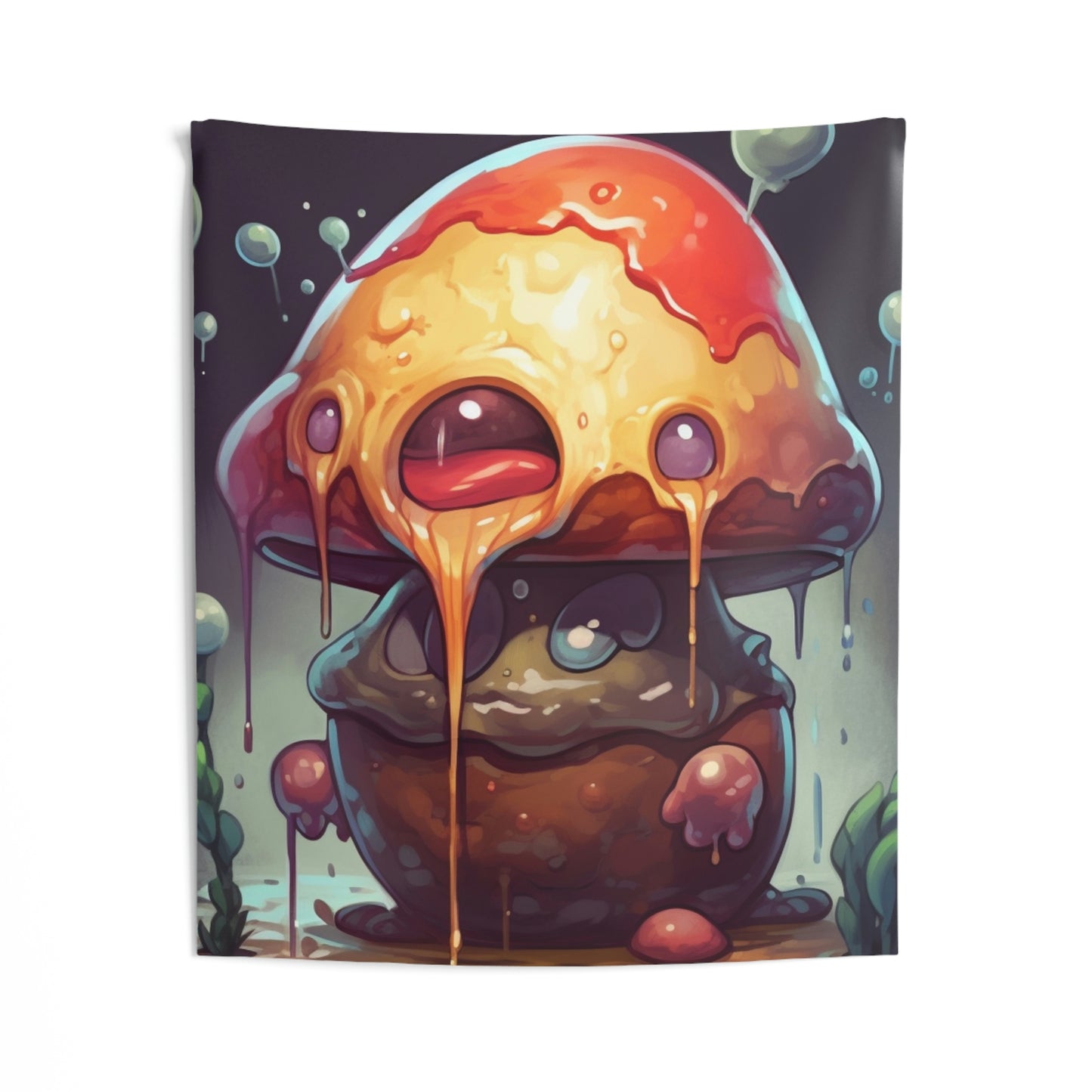 Dripsy Mushroom Indoor Wall Tapestries