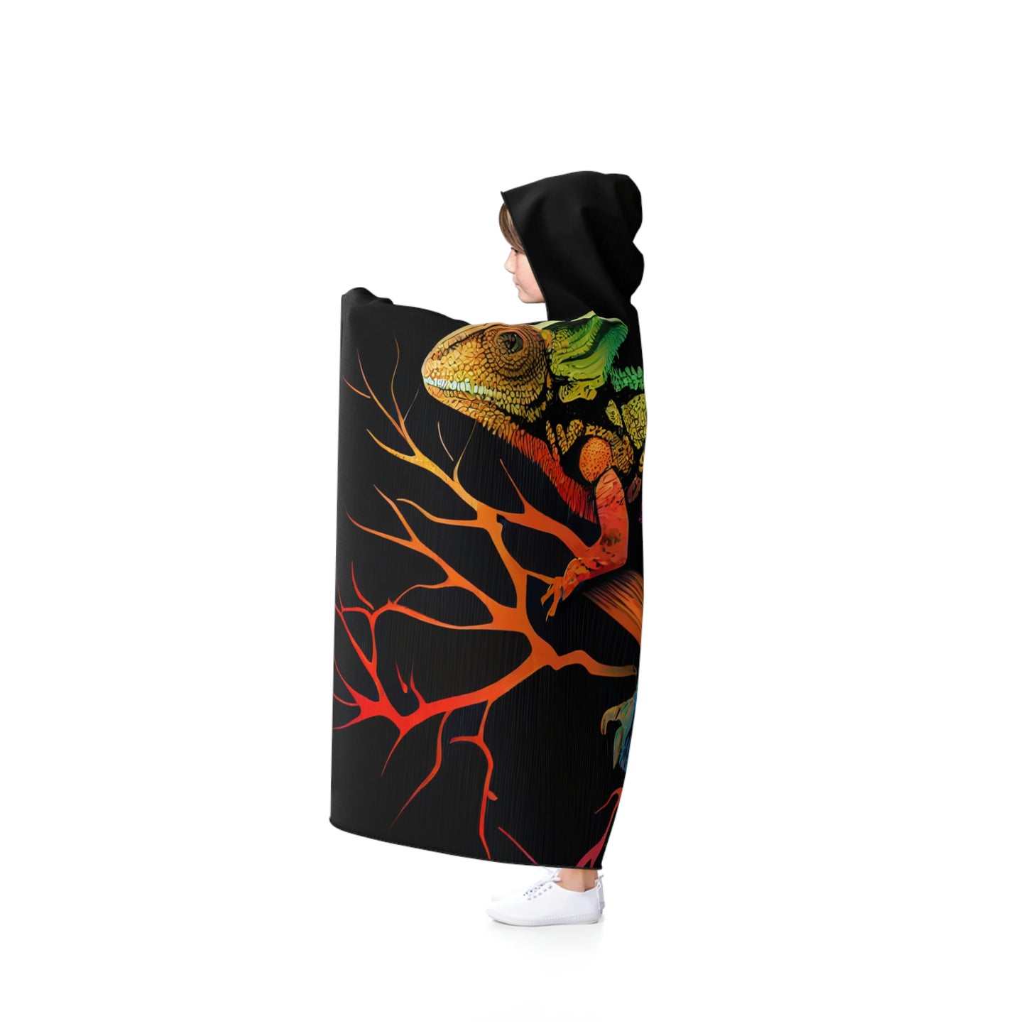 Chameleon Hooded Blanket